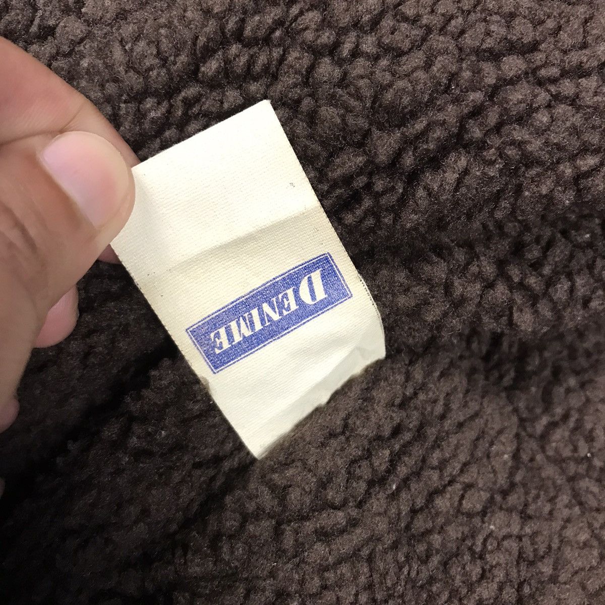 Denime × Japanese Brand DENIME PARKAS SHERPA JACKET HOODIES STYLE JACKET Size US M / EU 48-50 / 2 - 21 Thumbnail
