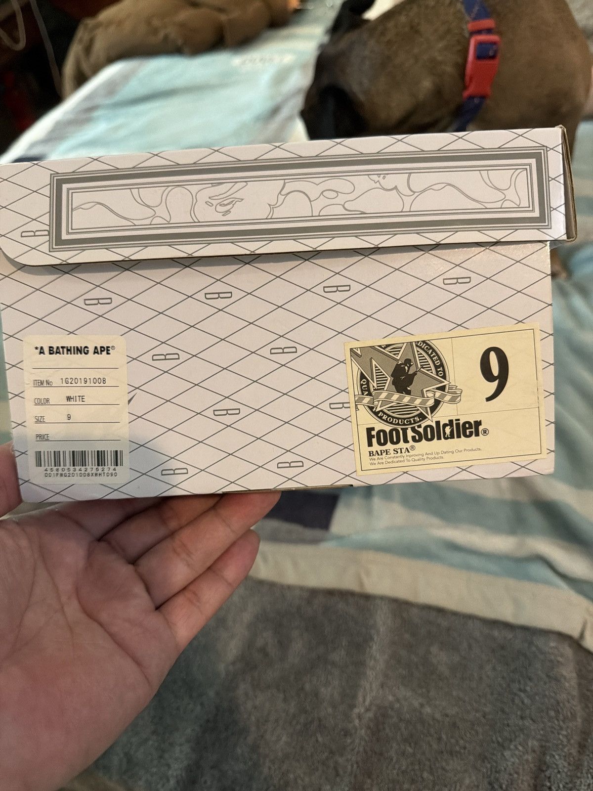 Bape Bape Sta Low White size 9 Size US 9 / EU 42 - 3 Thumbnail