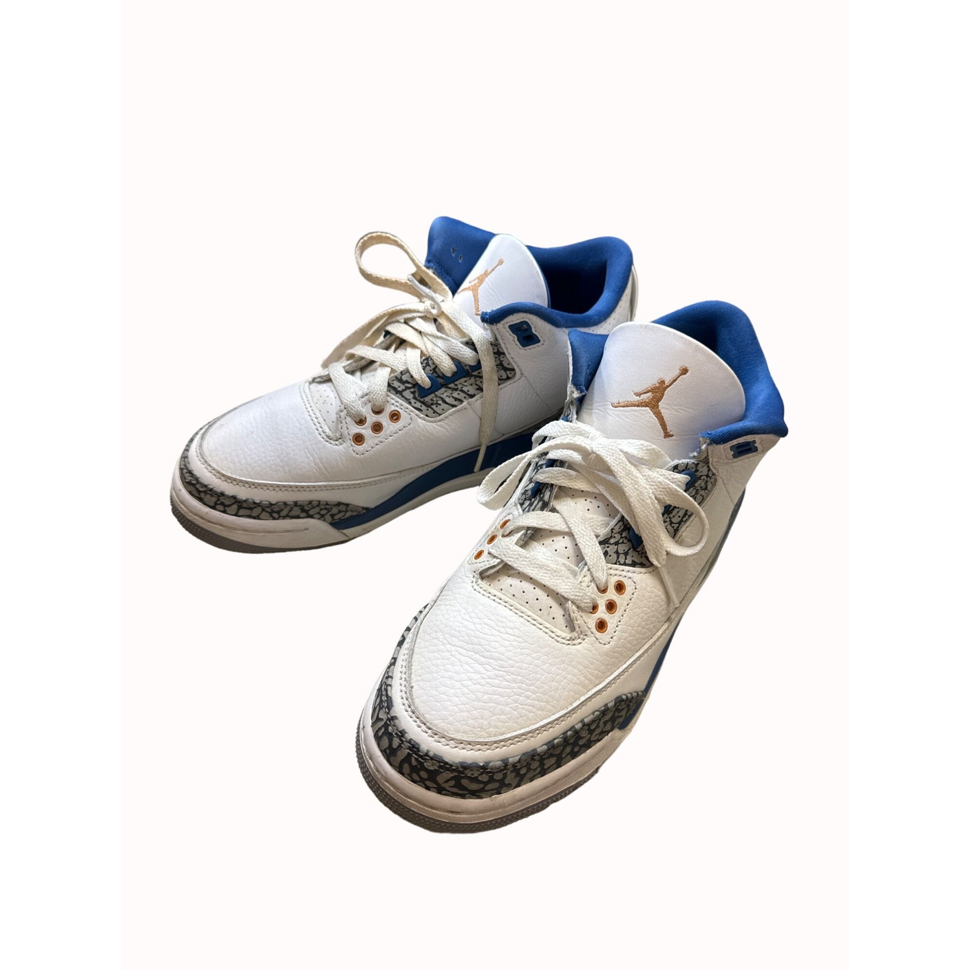 Nike Nike AIR Jordans 3 Retro Washington Wizards boys/girls white Size US 7 / EU 40 - 11 Thumbnail