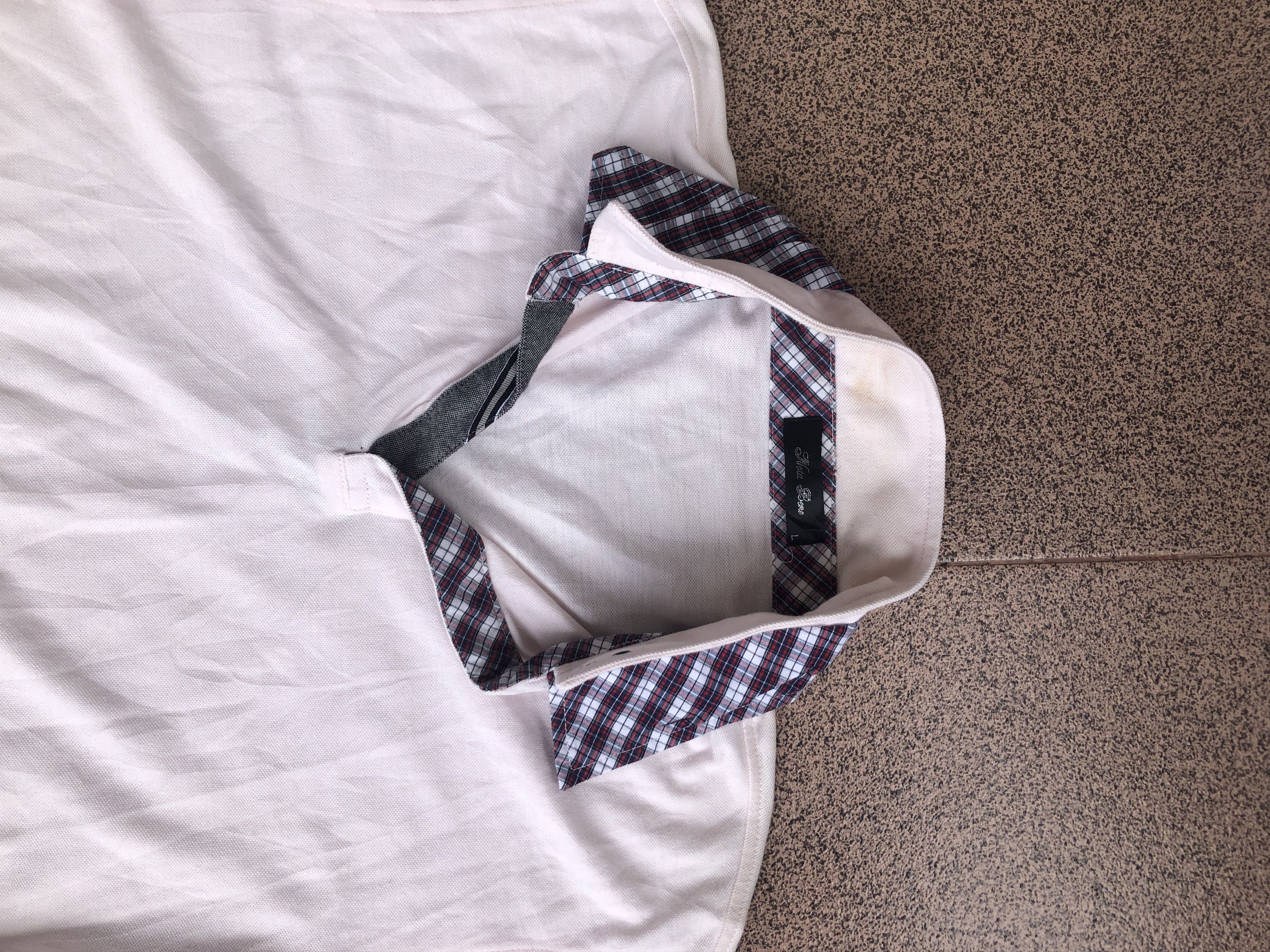 If Six Was Nine 2000s Double Layer Collar Notabene Vkei Style Size US L / EU 52-54 / 3 - 5 Thumbnail