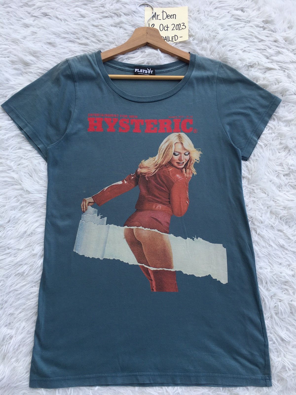 Hysteric Glamour × Playboy Rare Vintage Playboy x Hysteric Glamour Tshirt Size US S / EU 44-46 / 1 - 4 Thumbnail