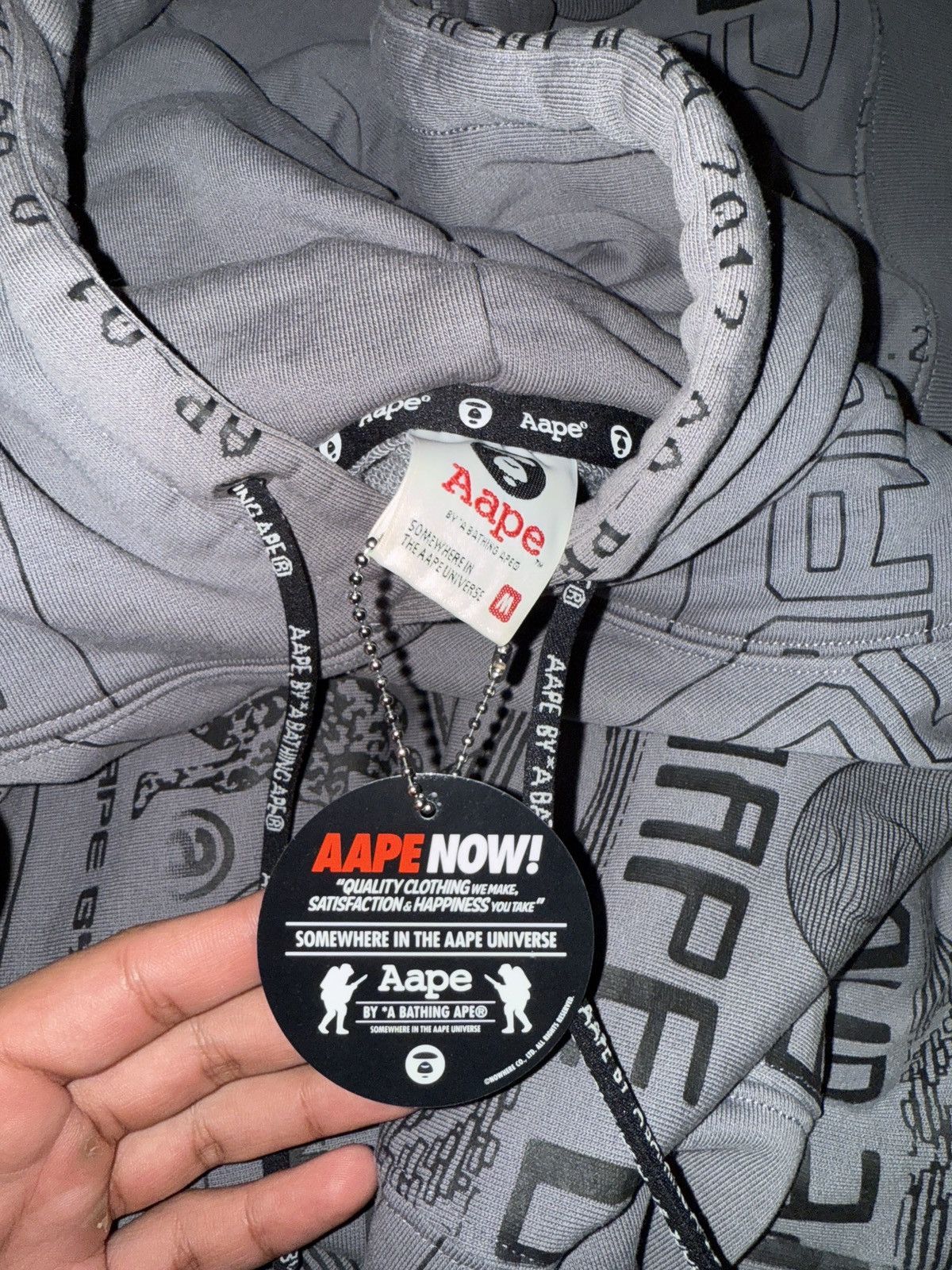 Aape AAPE hoodie FW20 size M Size US M / EU 48-50 / 2 - 2 Thumbnail