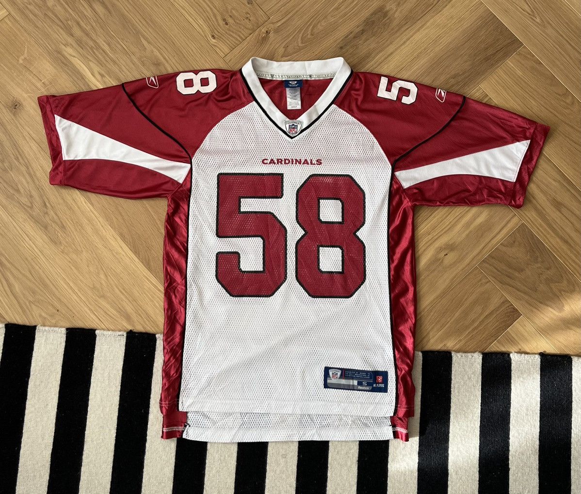 Nike Reebok Arizona Cardinals Karlos Dansby #58 Jersey Size US S / EU 44-46 / 1 - 1 Thumbnail