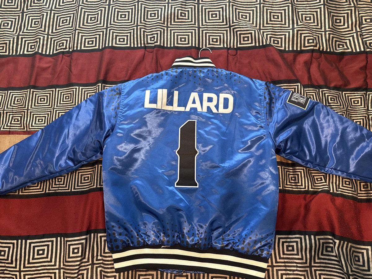 Vintage Vintage Damian Lillard HS Bomber Jacket Size US L / EU 52-54 / 3 - 3 Thumbnail