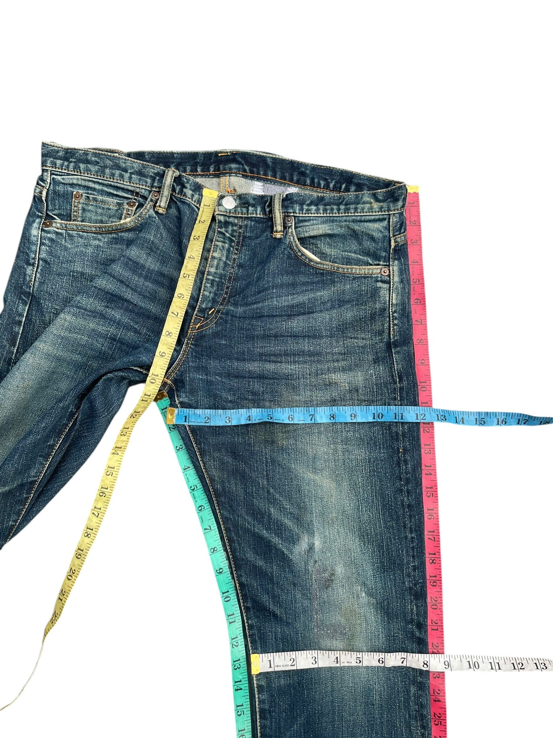 SHIPS Vintage Ships Japan Redline Selvedge Denim Size US 36 / EU 52 - 11 Thumbnail