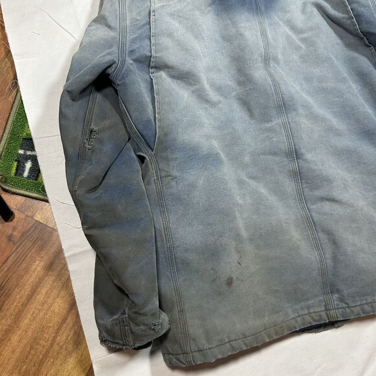 Carhartt Vintage Denim Carhartt Chore Coat “detroit style” Size US XXL / EU 58 / 5 - 9 Thumbnail