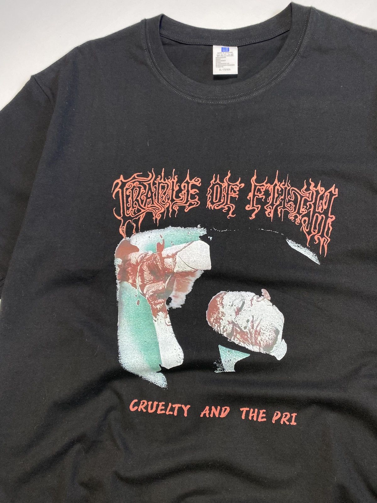 Band Tees Vintage Cradle of Filth Cruelty Priest Metal Band Tshirt Size US XL / EU 56 / 4 - 4 Thumbnail