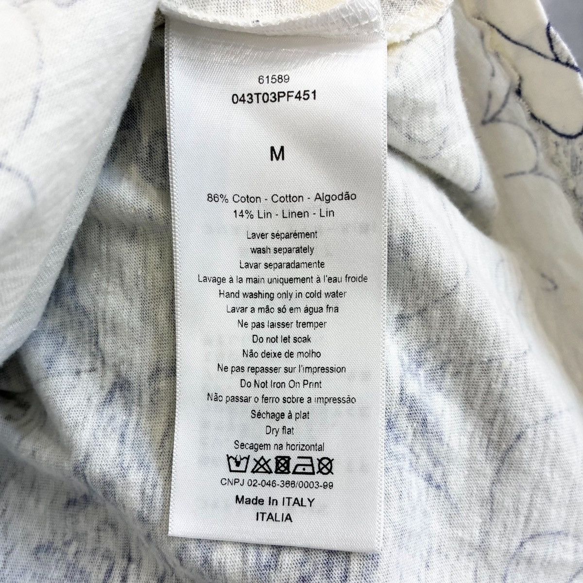 Dior Christian Dior J'Adior Portofino T-shirt Size M / US 6-8 / IT 42-44 - 7 Thumbnail