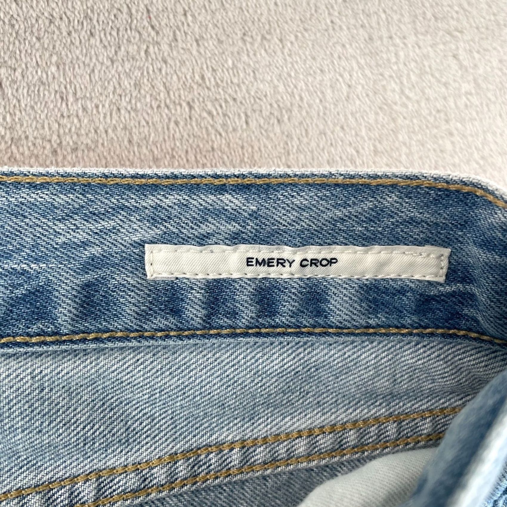 Citizens Of Humanity Citizens of Humanity Emery Crop 36 Jeans StarSign Blue High Rise CW Regular Women 36 in Blue Bohemian Contemporary Minimalist Western Casual 90s Size ONE SIZE - 5 Thumbnail