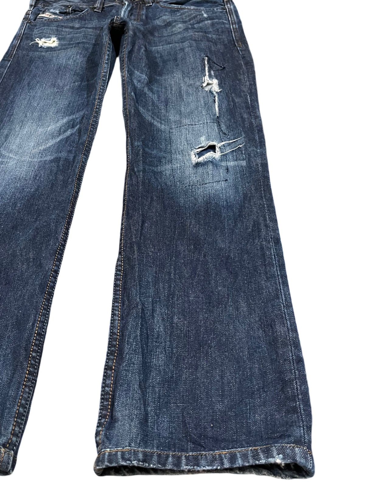 Diesel Vintage Diesel Distressed Denim Size US 33 - 3 Thumbnail
