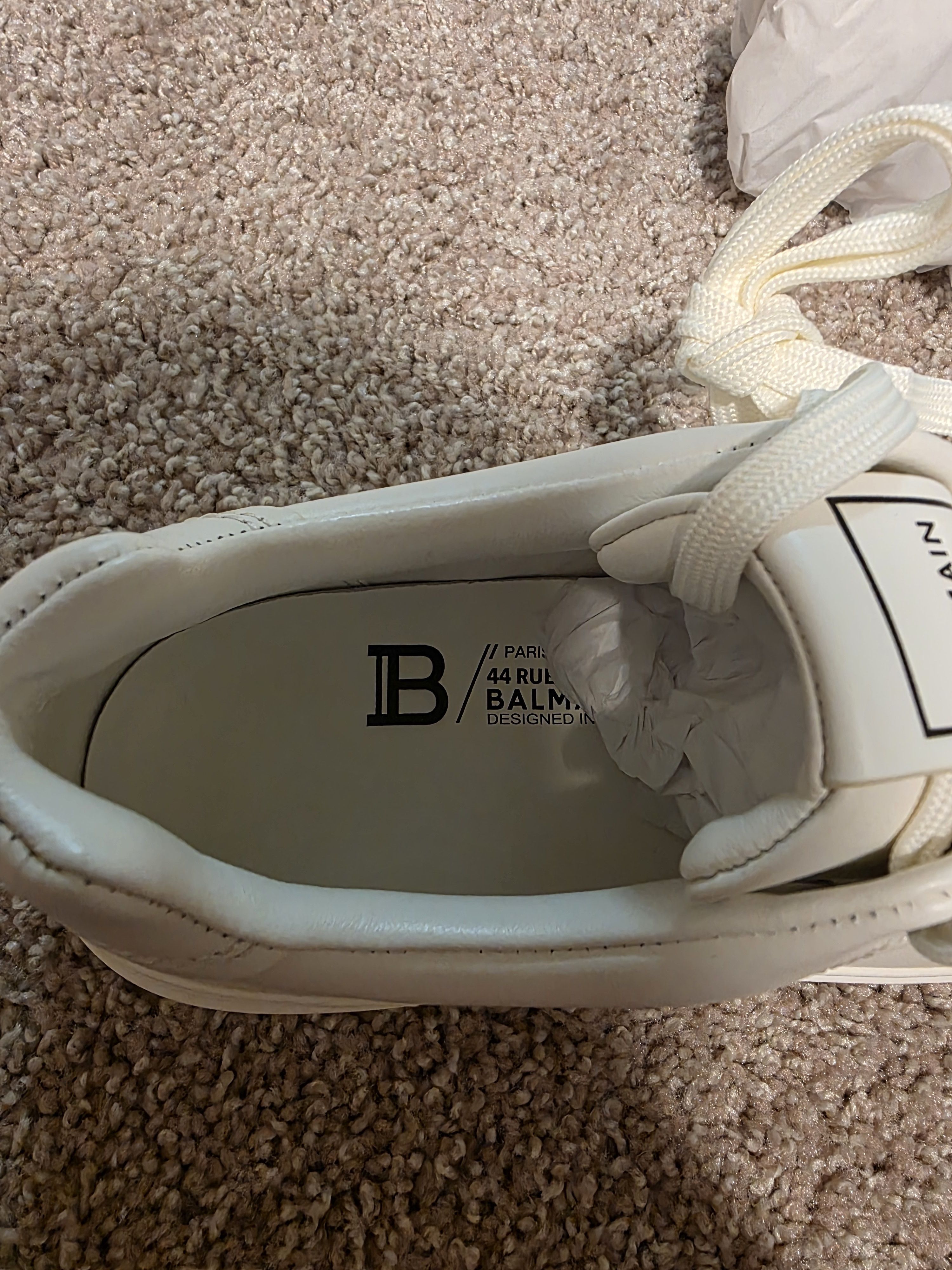 Balmain Balmain Paris: B-Court Sneakers (BRAND NEW) Size US 11 / EU 44 - 10 Thumbnail