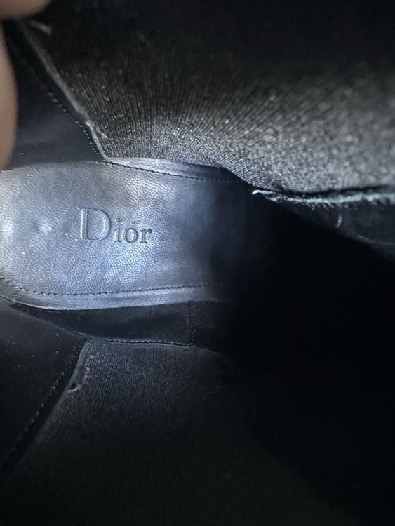 Dior Iconic Dior Homme Chelsea Leather Boots Size 40 1/2 Size US 6.5 / EU 39-40 - 7 Thumbnail