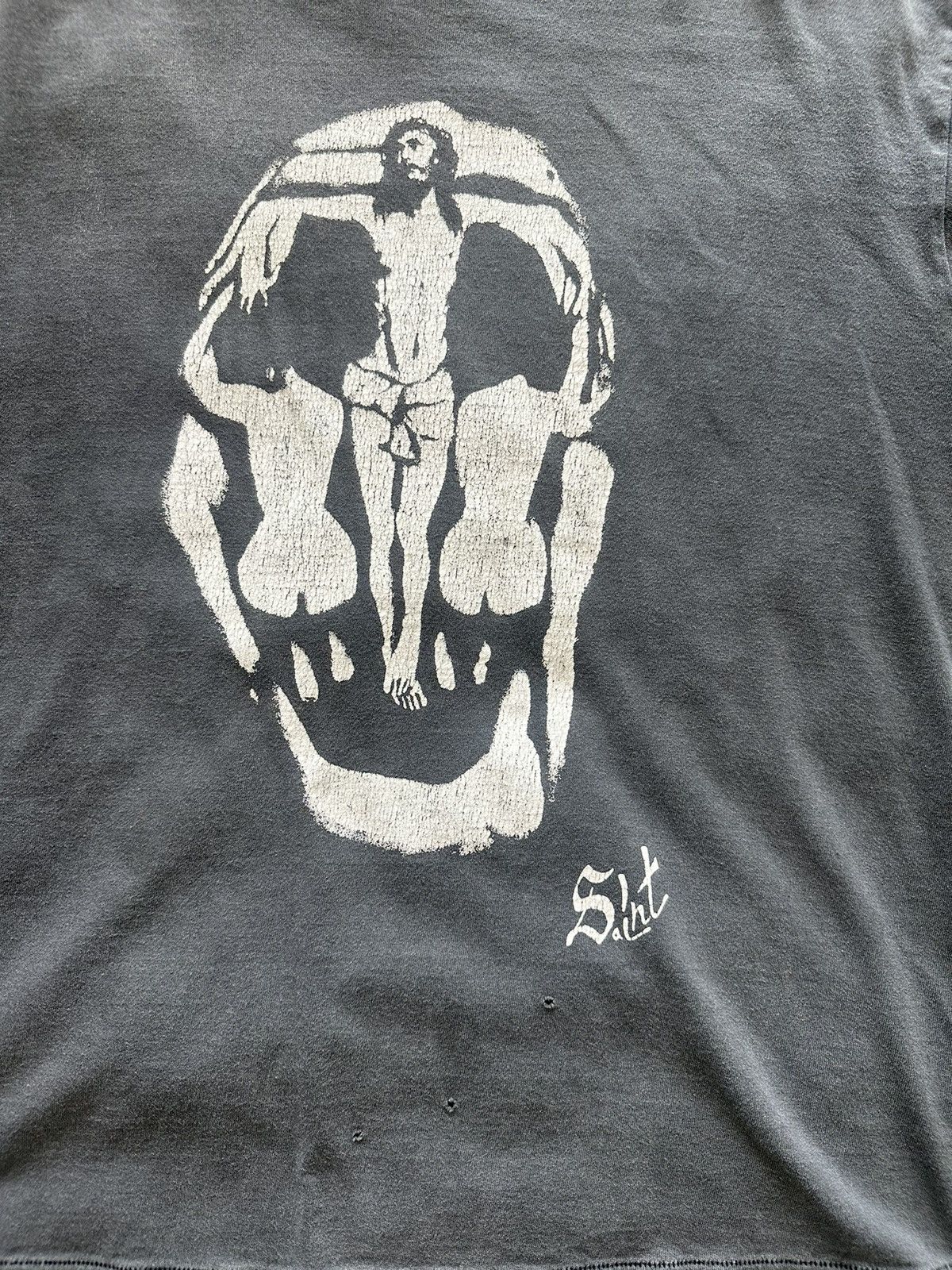 Saint Michael Saint Michael’s GOD BEAUTY T Shirt Size US L / EU 52-54 / 3 - 2 Thumbnail