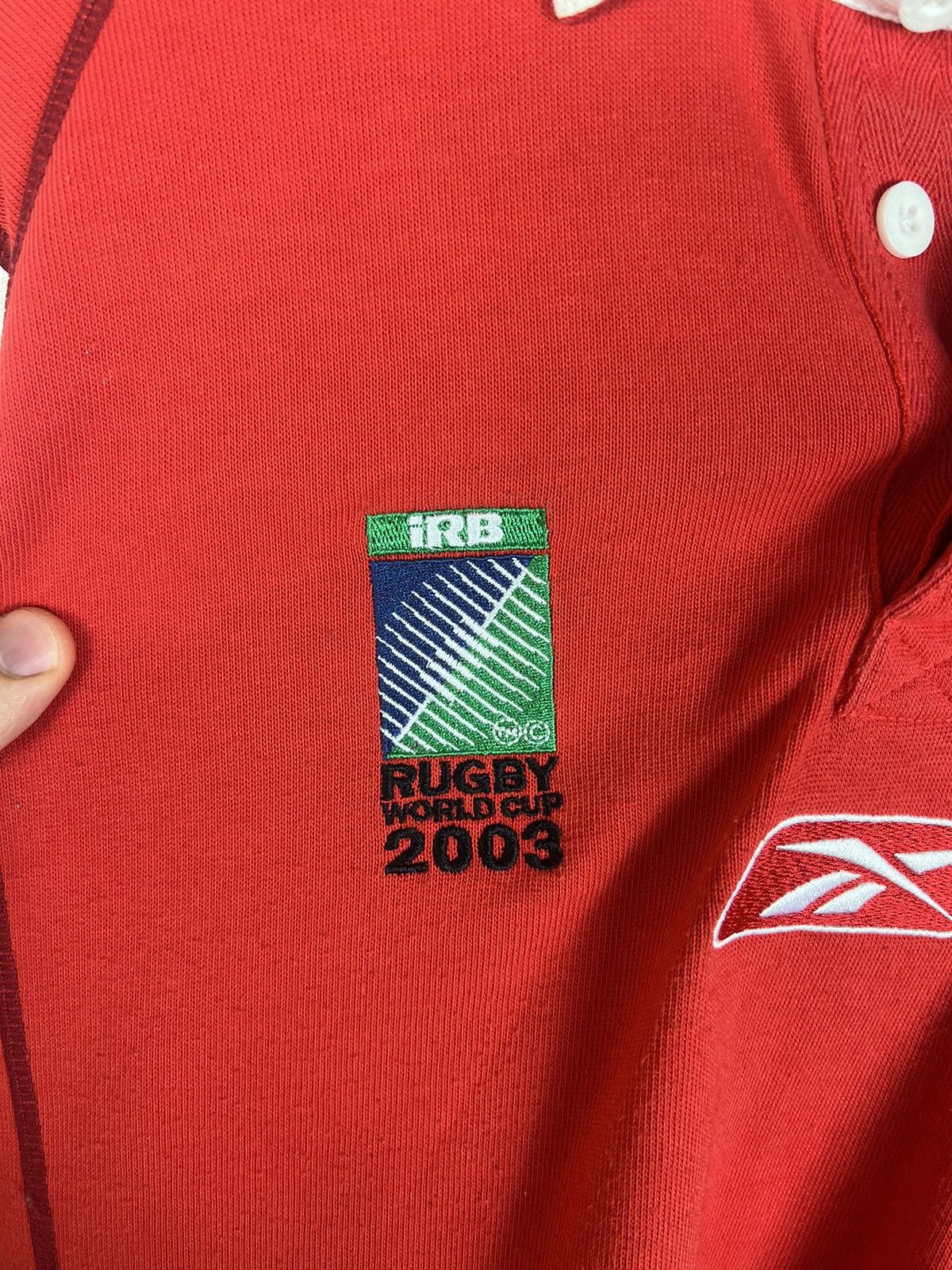 Reebok Vintage Reebok WRU Wales Rugby Union 2003 World Cup Jersey Size US S / EU 44-46 / 1 - 6 Thumbnail