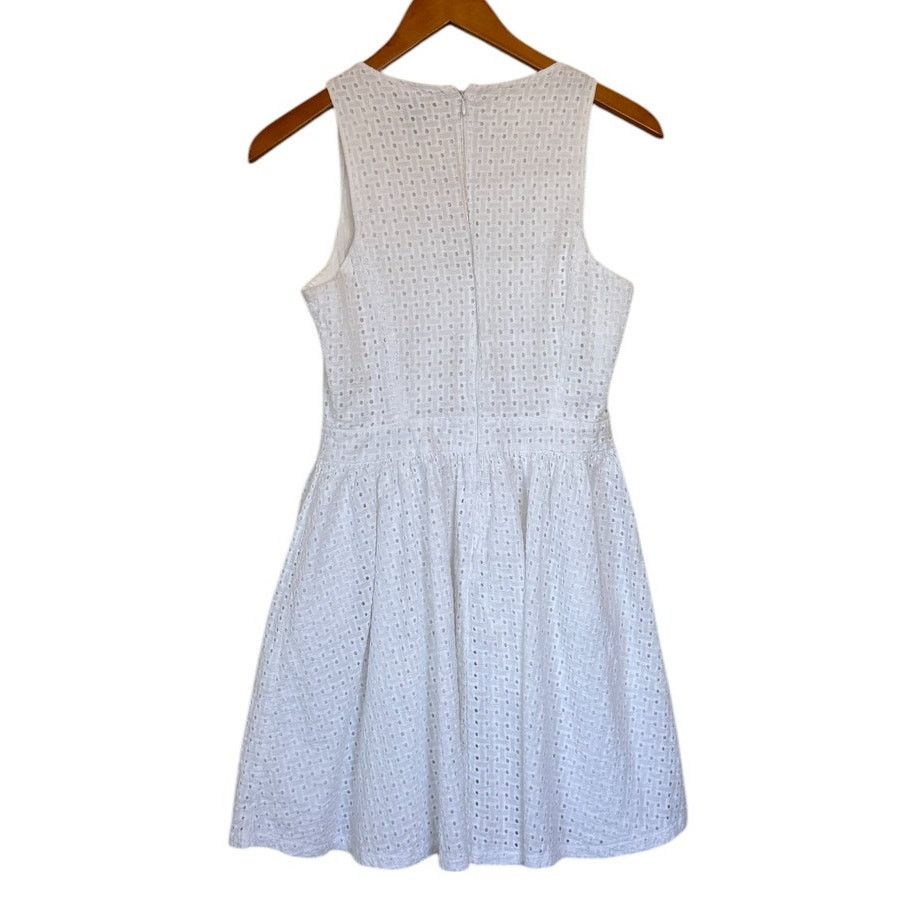 Gap GAP Dress Women 6 White Eyelet Graduation Spring Church Size M / US 6-8 / IT 42-44 - 5 Thumbnail