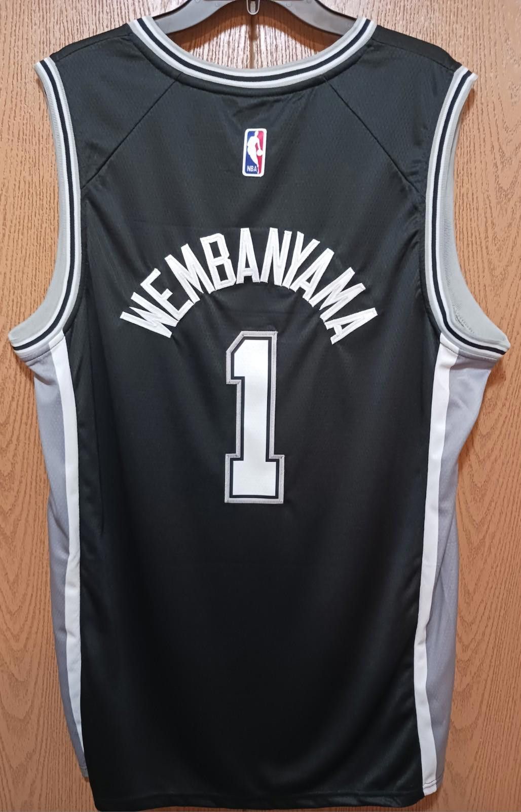 Nike Victor Wembanyama-(Spurs)-(Jersey)-(Black)-(New)-(L)-$95 Size US L / EU 52-54 / 3 - 5 Thumbnail