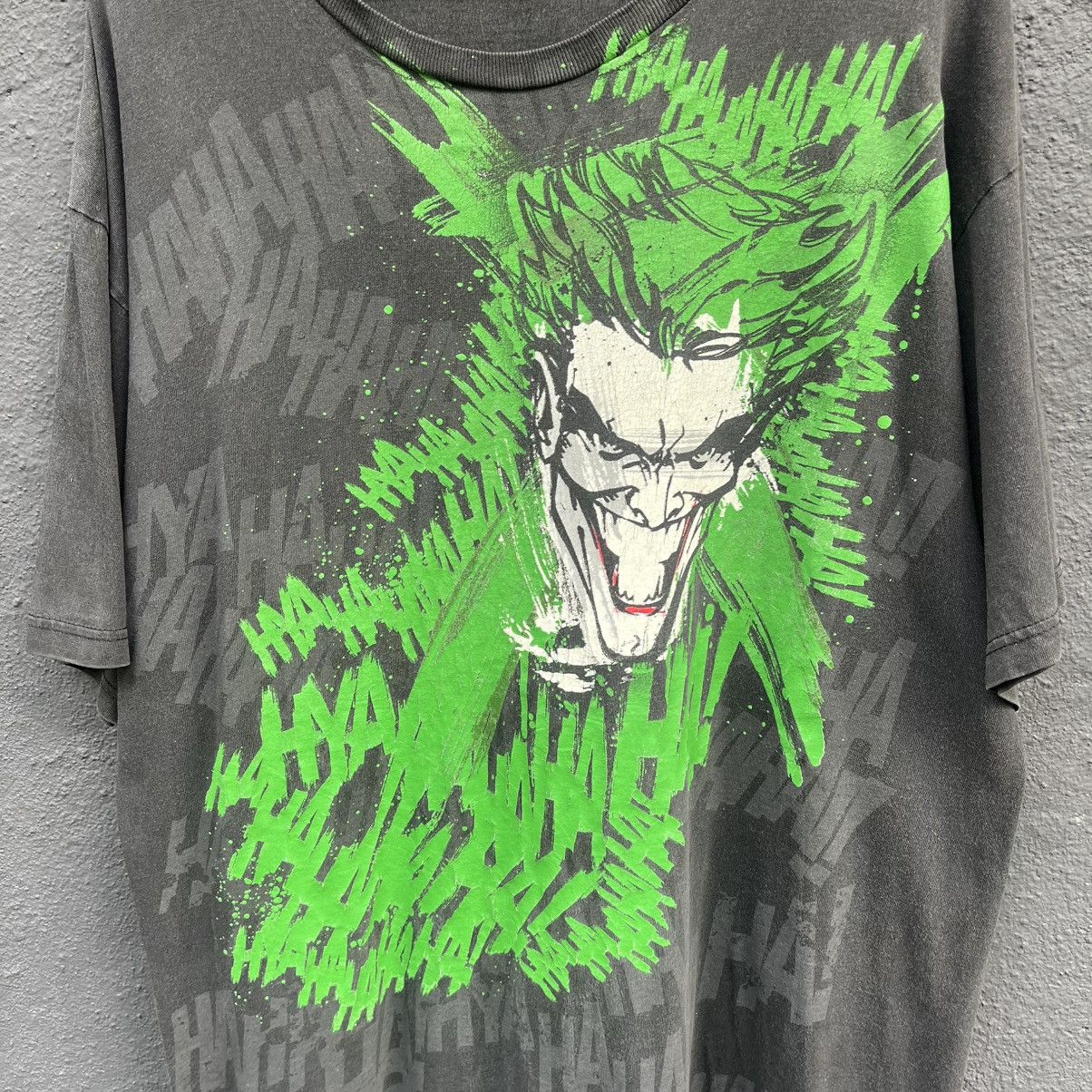 Vintage Thrashed Faded Vintage Batman Joker Movie Tee Size US XXL / EU 58 / 5 - 2 Thumbnail