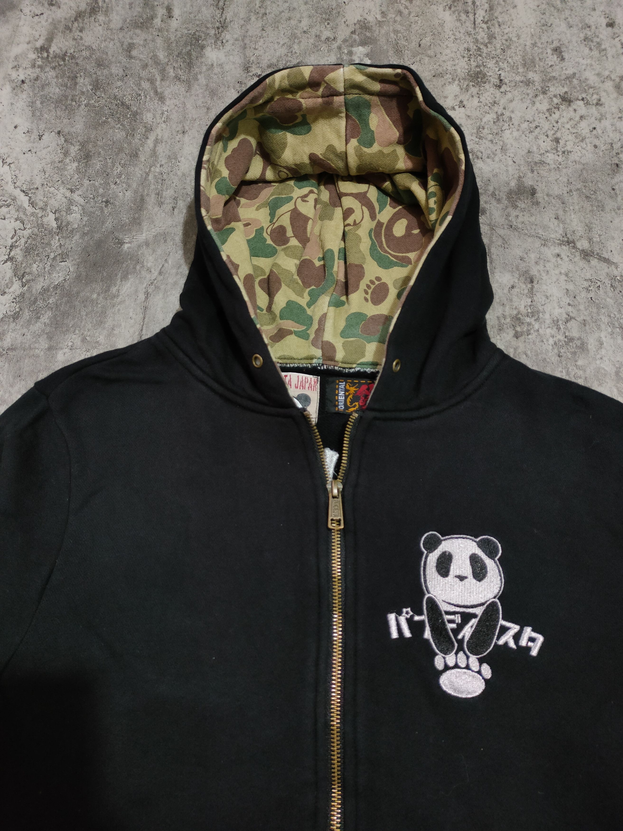 Japanese Brand × Toyo Enterprises Pandiesta X Oriental Brand Sukajan Panda Zip Hoodie Size US M / EU 48-50 / 2 - 11 Thumbnail