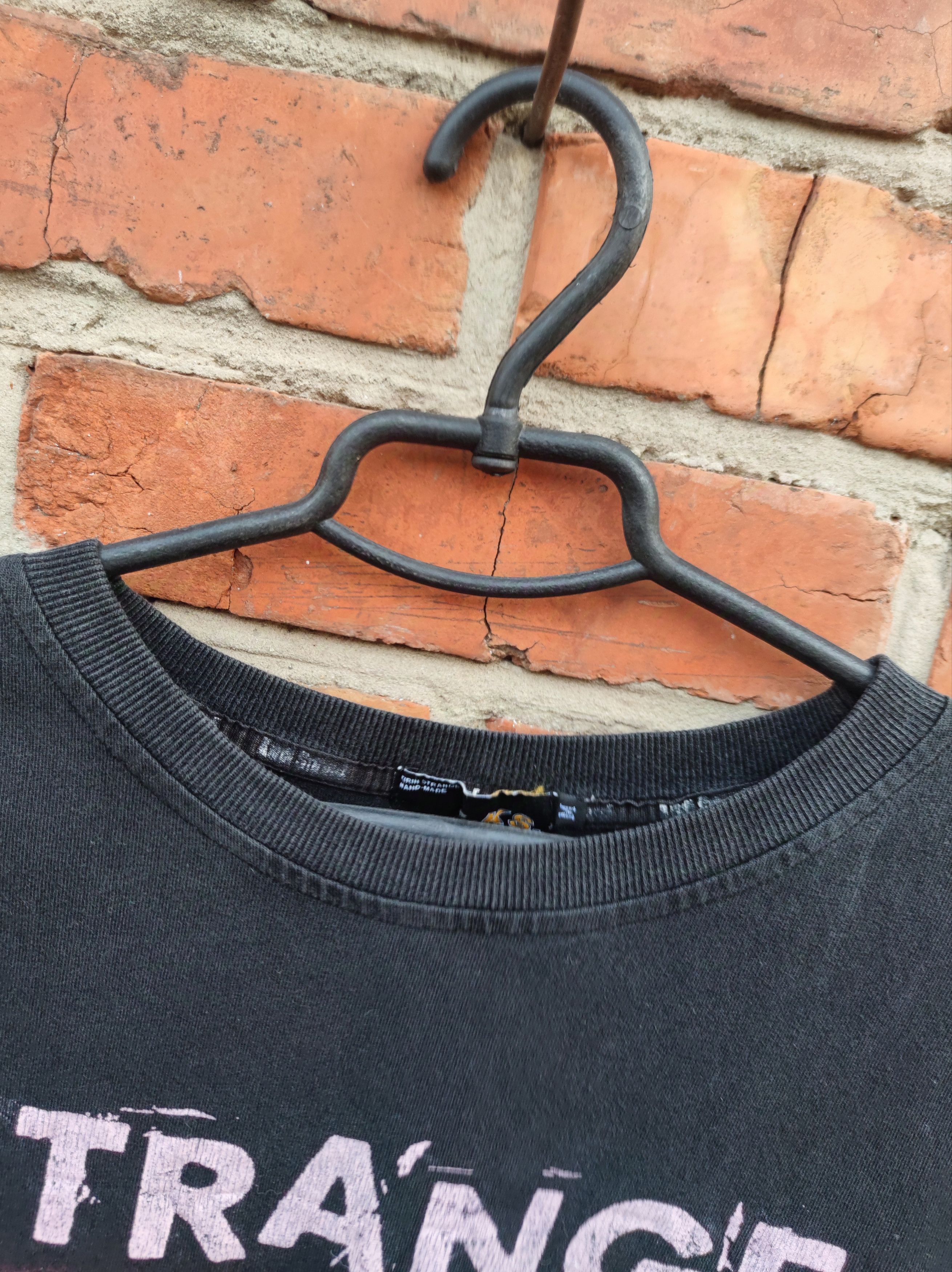 Designer Kirin Strange Oversized Black Garment Dyed Streetwear tee Size US M / EU 48-50 / 2 - 4 Thumbnail