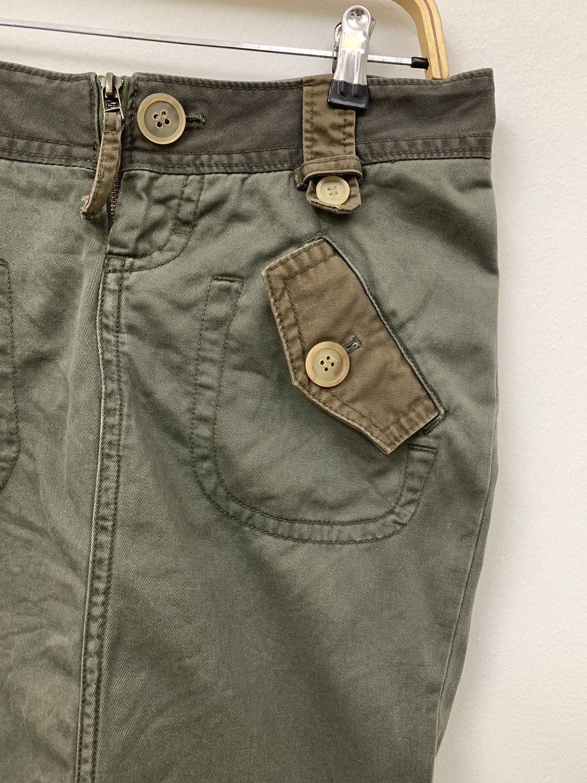 Japanese Brand × Vintage Jubilee skirt army style Size 30" / US 8 / IT 44 - 3 Thumbnail