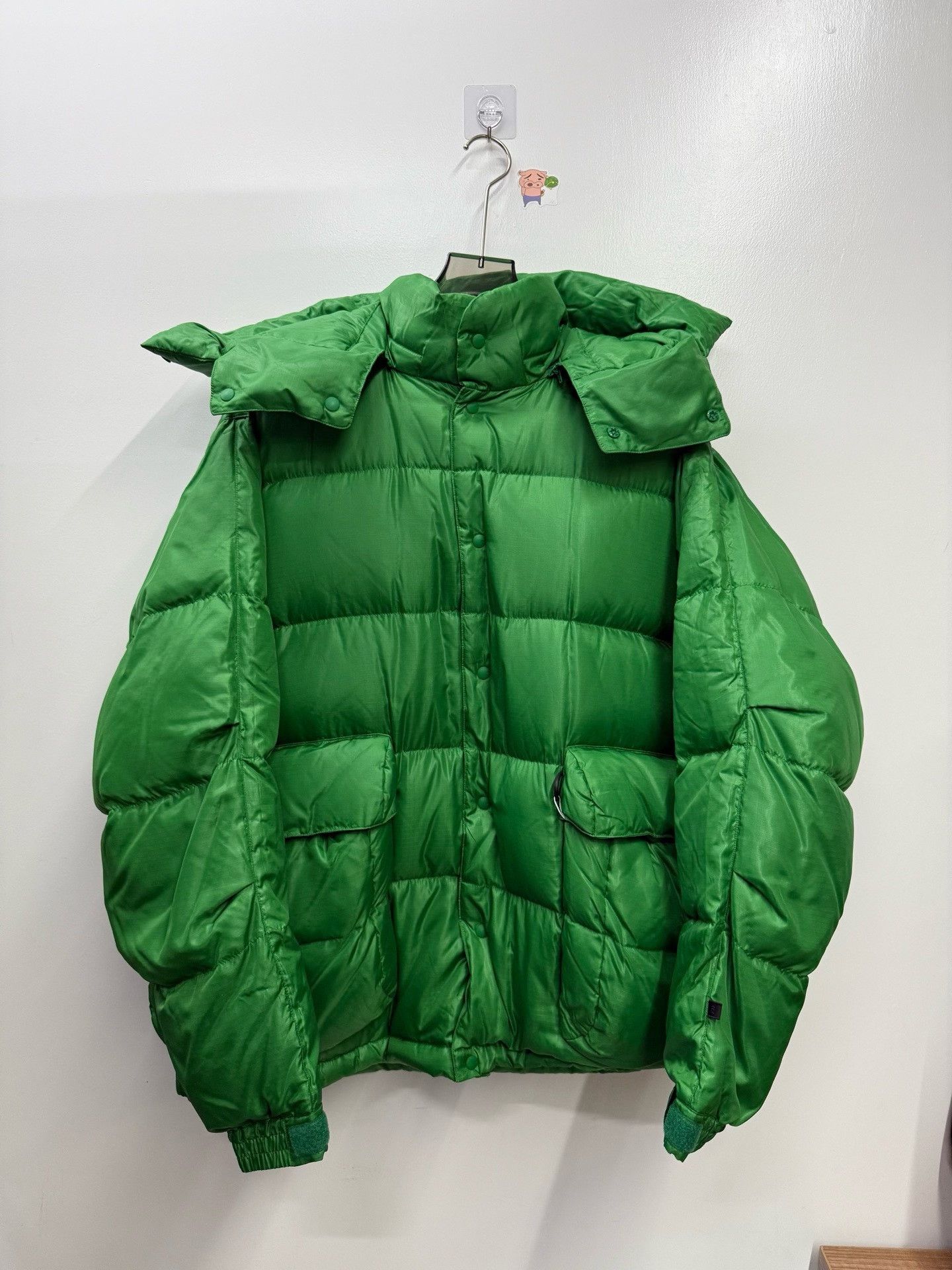 Other Waterproof Down Green Heavy Coat L Men Size US L / EU 52-54 / 3 - 1 Thumbnail