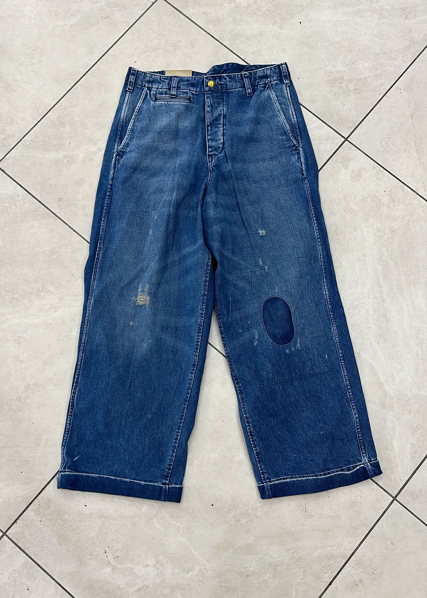 Levi's Vintage Clothing LVC Levi's Vintage Clothing 1920 BALLOON TWO HORSE JEAN RARE Size US 32 / EU 48 - 1 Thumbnail