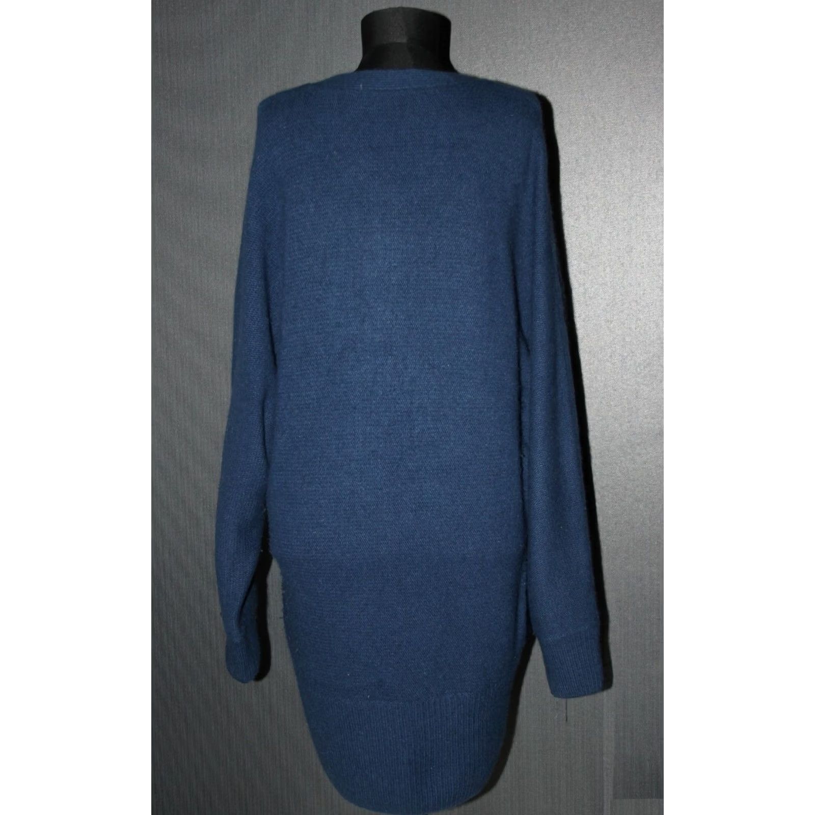 Tiger of Sweden Tiger of Sweden Shirt Womens Wool Angora Long Jumper Sweater M Navy Size M / US 6-8 / IT 42-44 - 5 Thumbnail