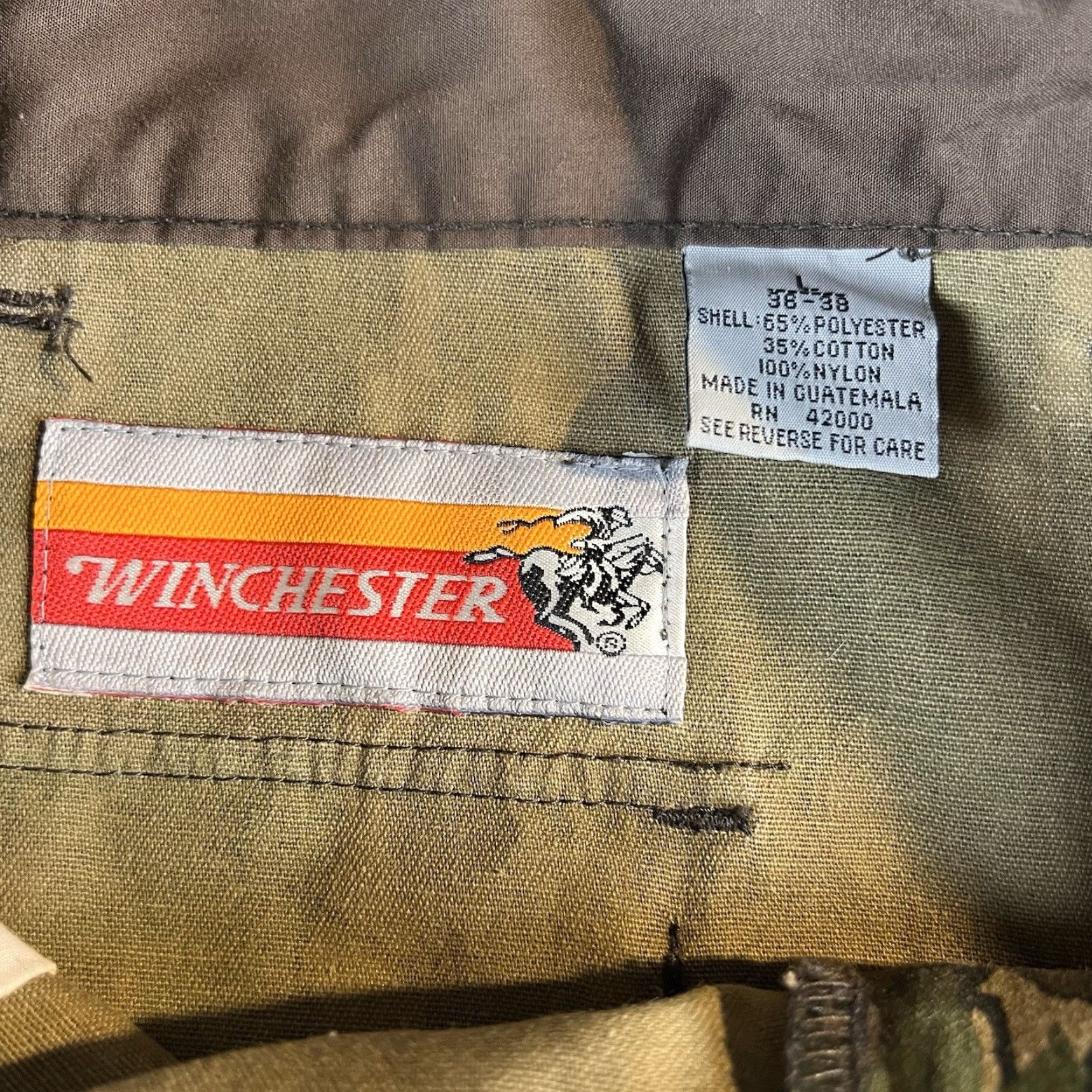 Vintage Winchester Pants Cargo Camouflage 36x31 Mens Regular Size US 36 / EU 52 - 5 Thumbnail