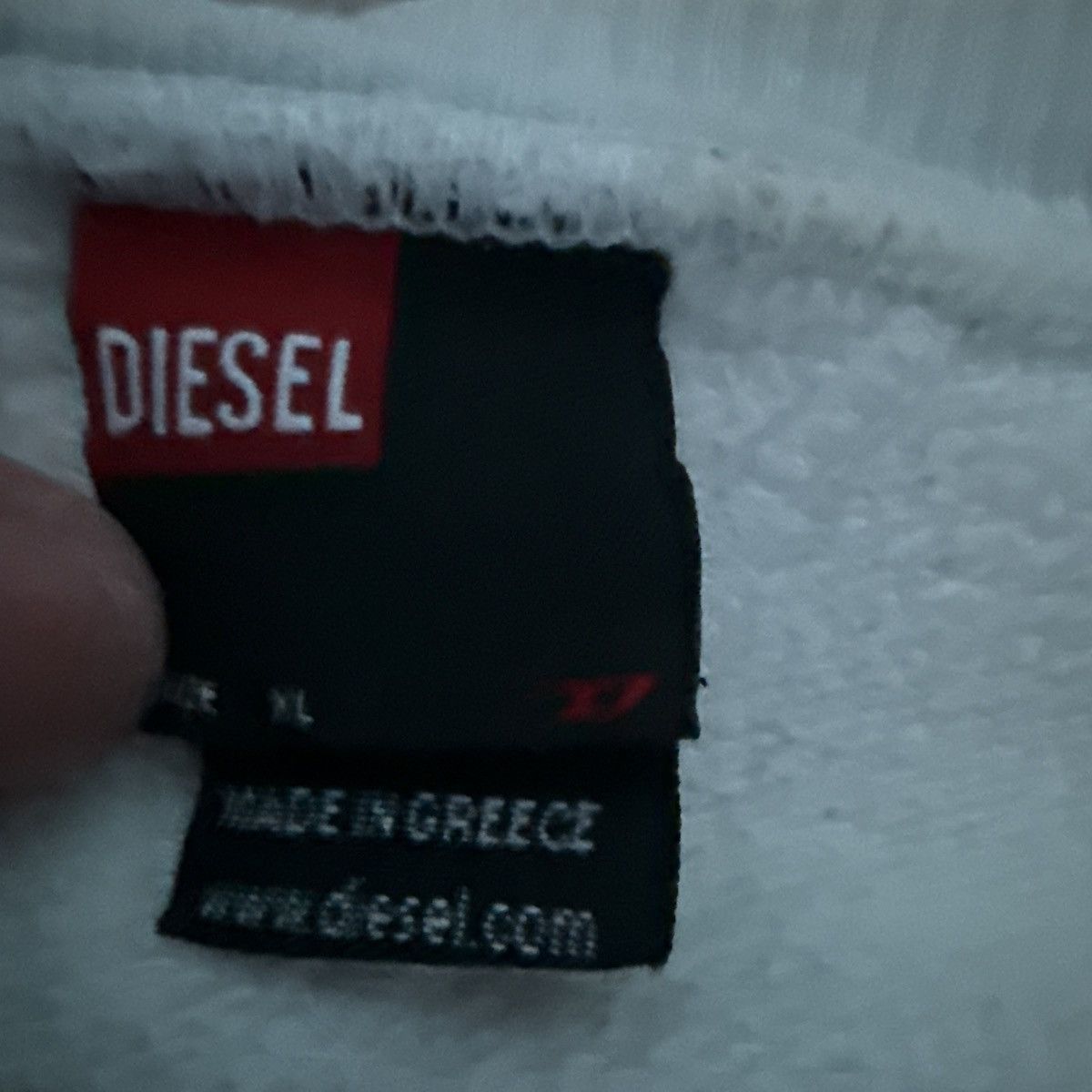 Diesel Light blue diesel crewneck Size US XL / EU 56 / 4 - 2 Thumbnail