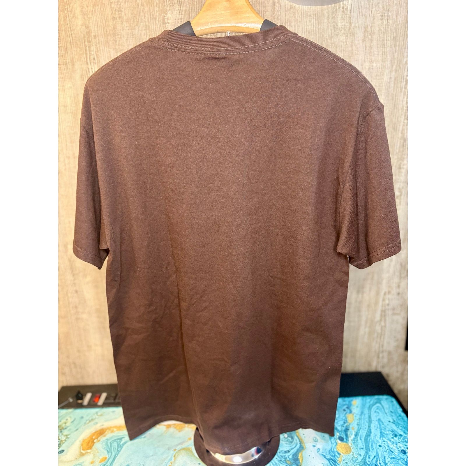 Civil Regime NEW Sz. M - Men's Civil LA Shoreline Athletics tee (Brown) Size US M / EU 48-50 / 2 - 2 Thumbnail