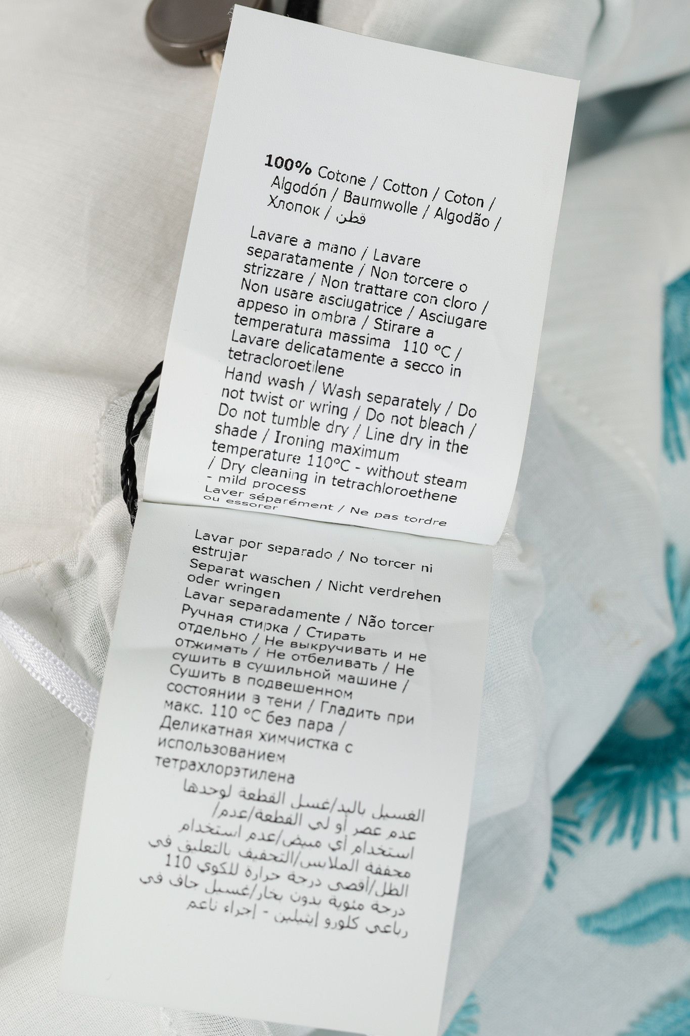 Boutique Moschino Boutique Moschino White & Blue Floral-Embroidered Maxi Dress Size M / US 6-8 / IT 42-44 - 11 Thumbnail