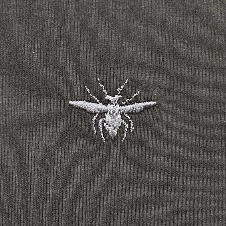Dior Dior Embroidered Bee Short Sleeve T-2505 Size US L / EU 52-54 / 3 - 3 Thumbnail