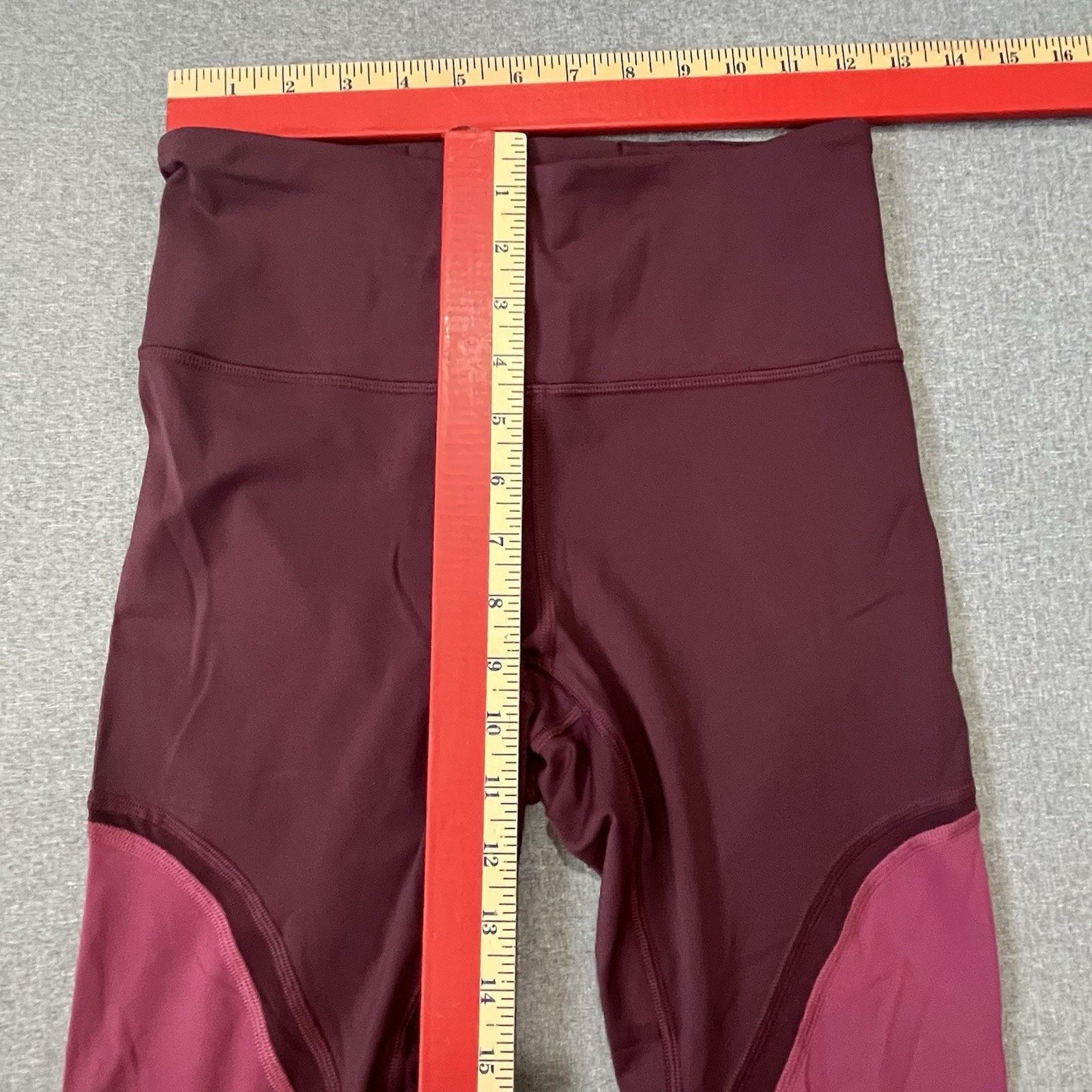 Lululemon Lululemon 6 Colour Me Ombre Tight Dark Adobe red Size 28" / US 6 / IT 42 - 4 Thumbnail