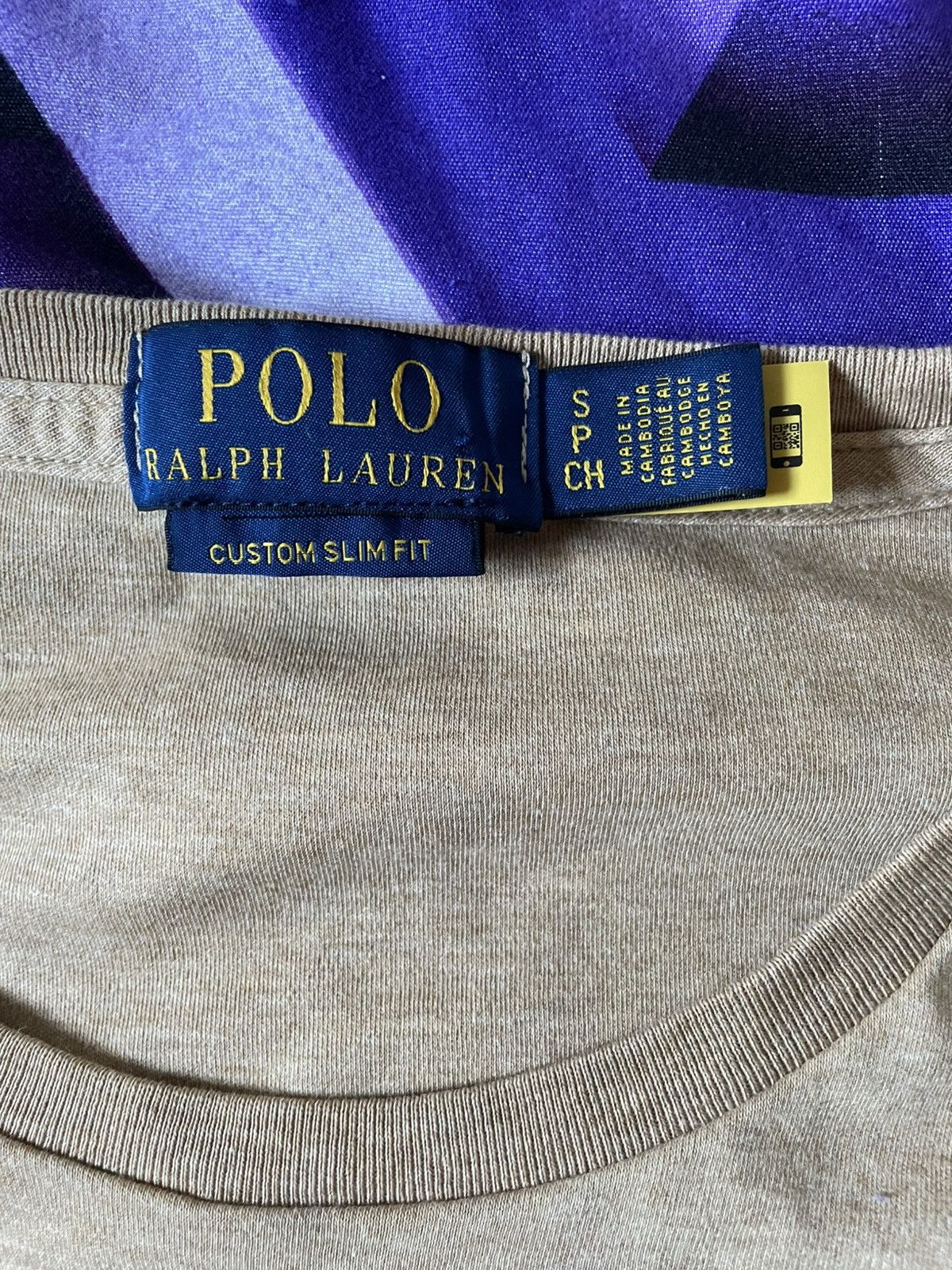 Polo Ralph Lauren Polo Ralph Lauren Beige Long Sleeve Size US S / EU 44-46 / 1 - 3 Thumbnail