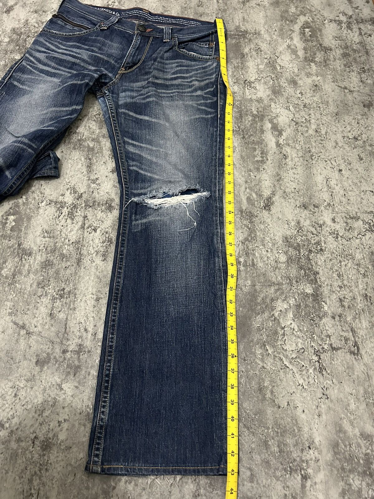 Levi's 90s Levis 507 Vintage Y2K Boot Cut Retro Denim Pants Size US 36 / EU 52 - 25 Thumbnail