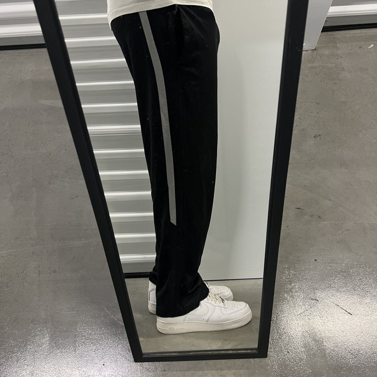 Starter × Vintage Crazy Vintage Y2K Baggy Fit Black Starter Track Sweatpants! Size US 32 / EU 48 - 1 Thumbnail