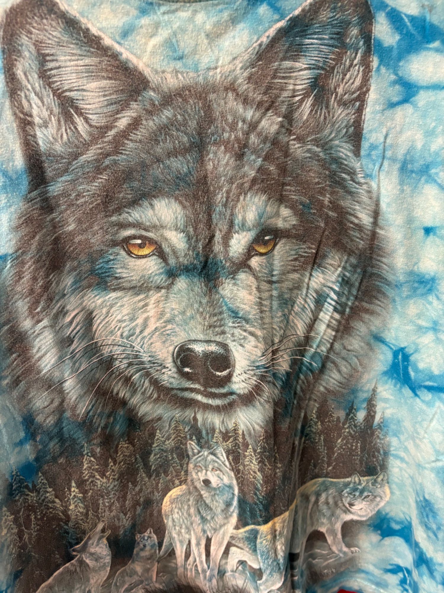 Other M (W) Wolf Tie Dye T Size US M / EU 48-50 / 2 - 5 Thumbnail