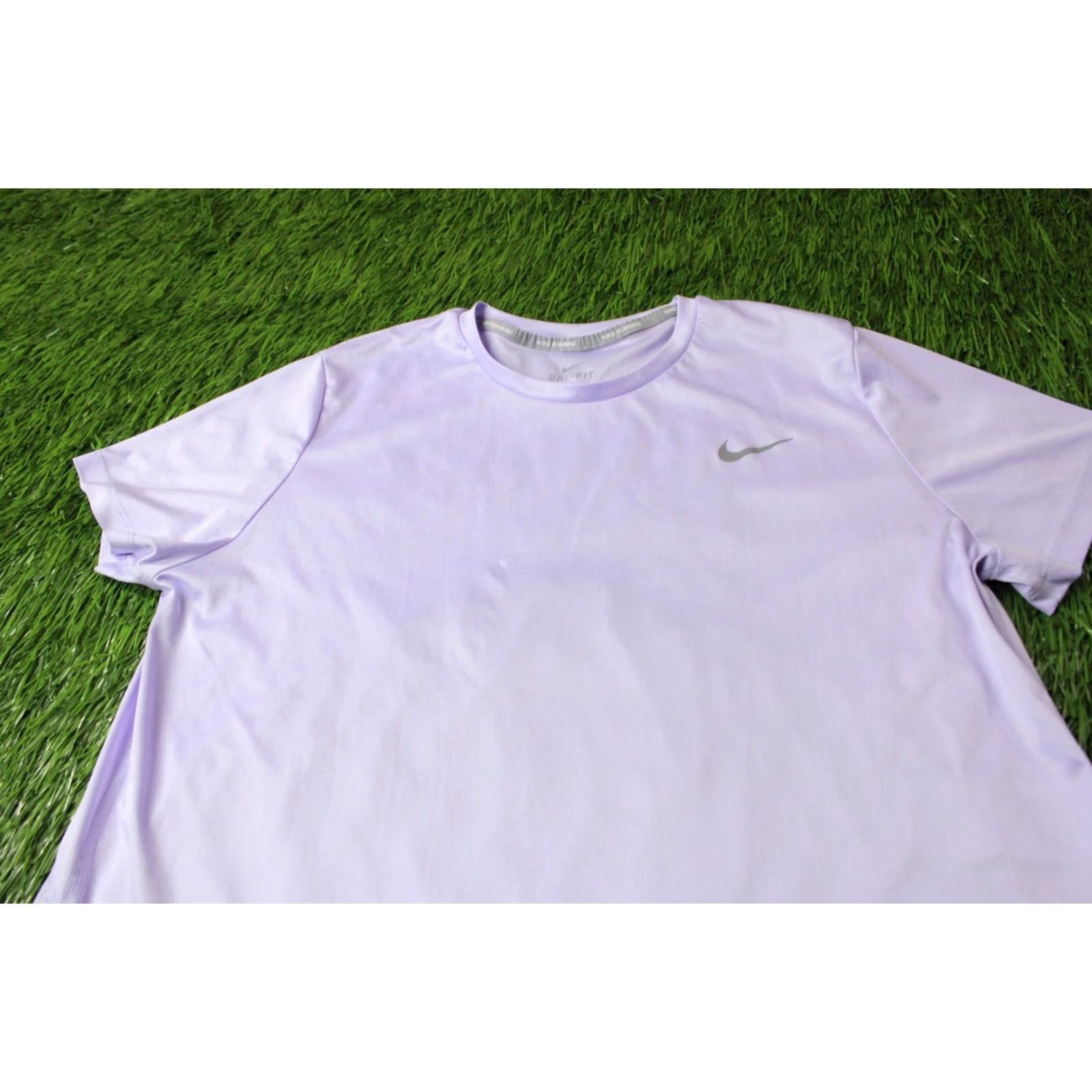 Nike NIKE DRI-FIT RUNNING SHIRT WOMEN XL Purple Size XL / US 12-14 / IT 48-50 - 2 Thumbnail