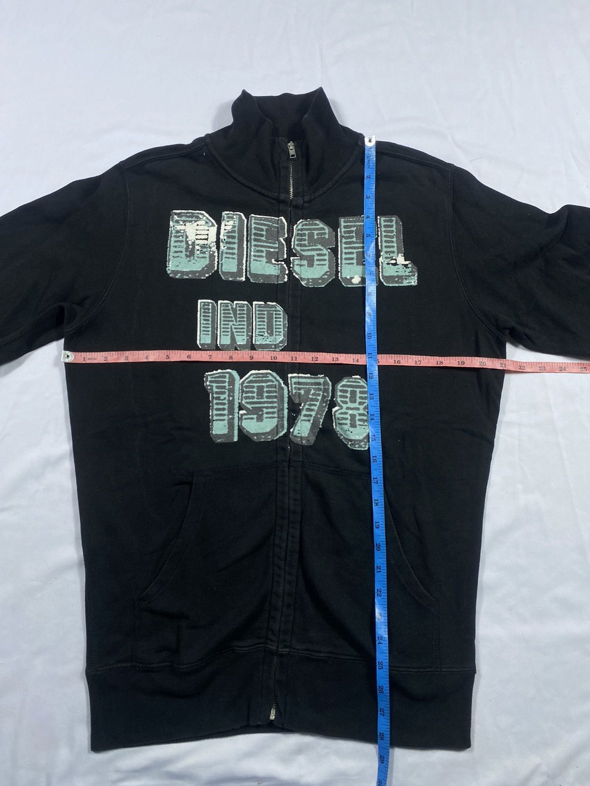 Diesel Japanese Diesel Zip up Neck Sweatwear Size US M / EU 48-50 / 2 - 6 Thumbnail