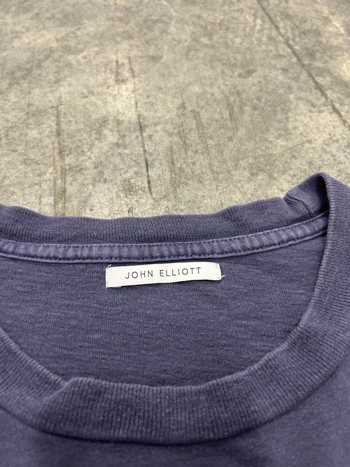 John Elliott John Elliot navy single stitch long sleeve Size US L / EU 52-54 / 3 - 2 Thumbnail