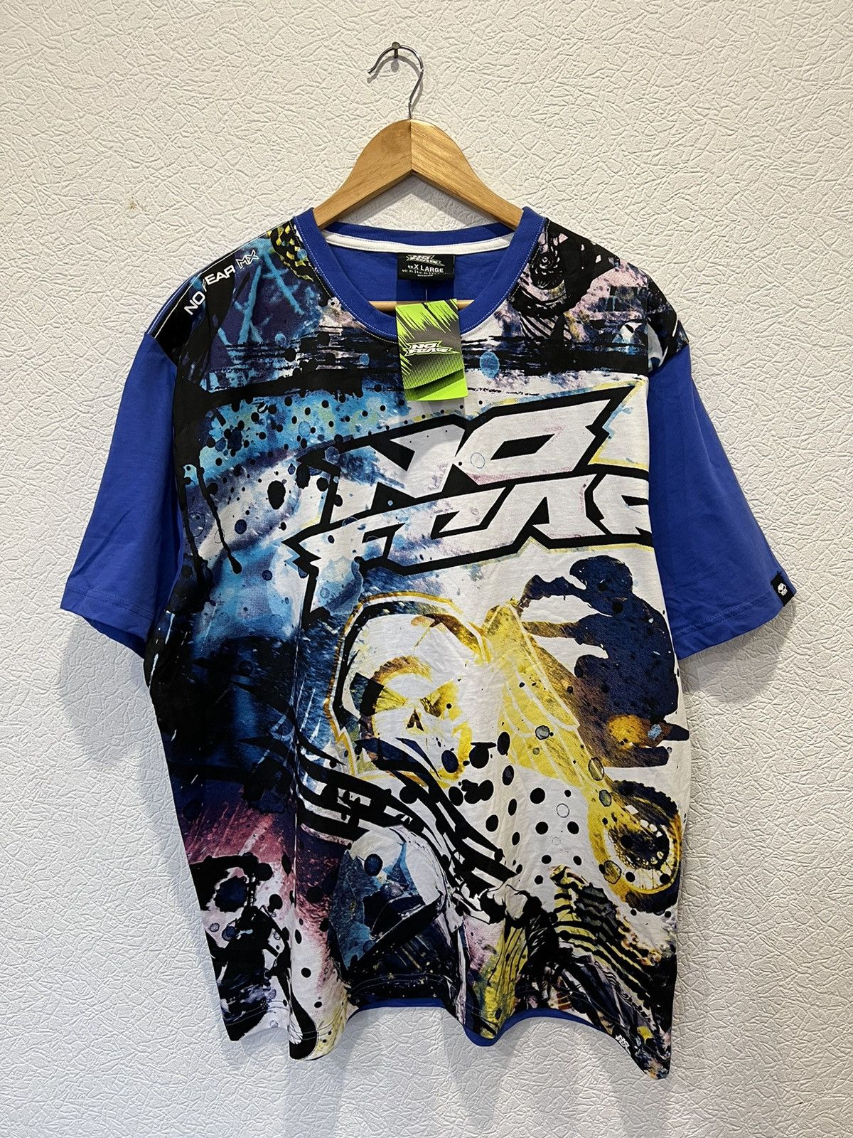 No Fear NWT No Fear Blue T Shirt Size US XL / EU 56 / 4 - 1 Thumbnail