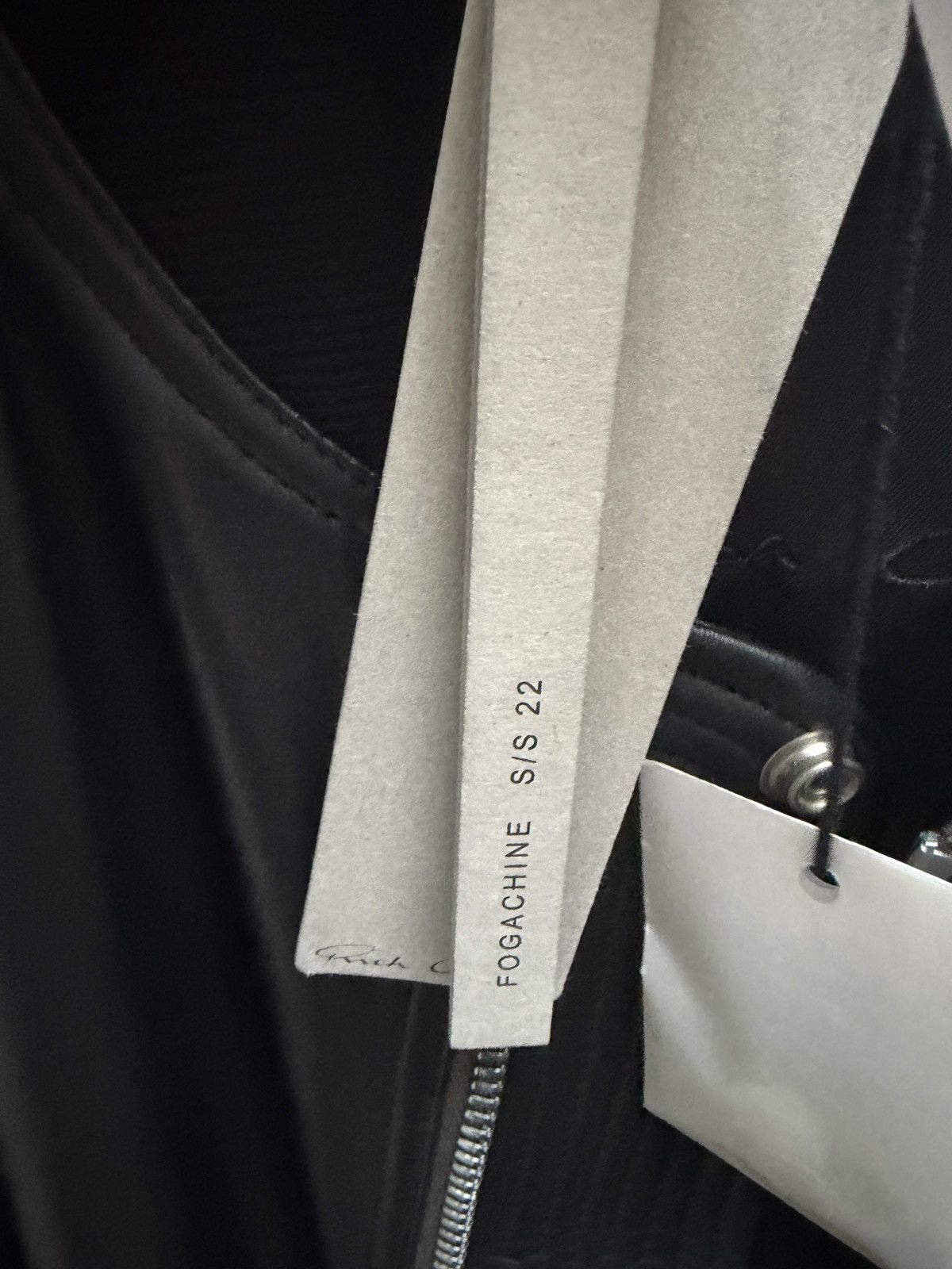 Rick Owens FOGACHINE S/S 22 - FLIGHT JACKET - LAMBSKIN Size US XL / EU 56 / 4 - 14 Thumbnail