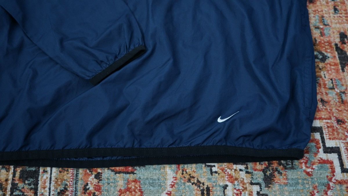 Nike Vintage Navy Blue Nike Windbreaker Size US L / EU 52-54 / 3 - 3 Thumbnail