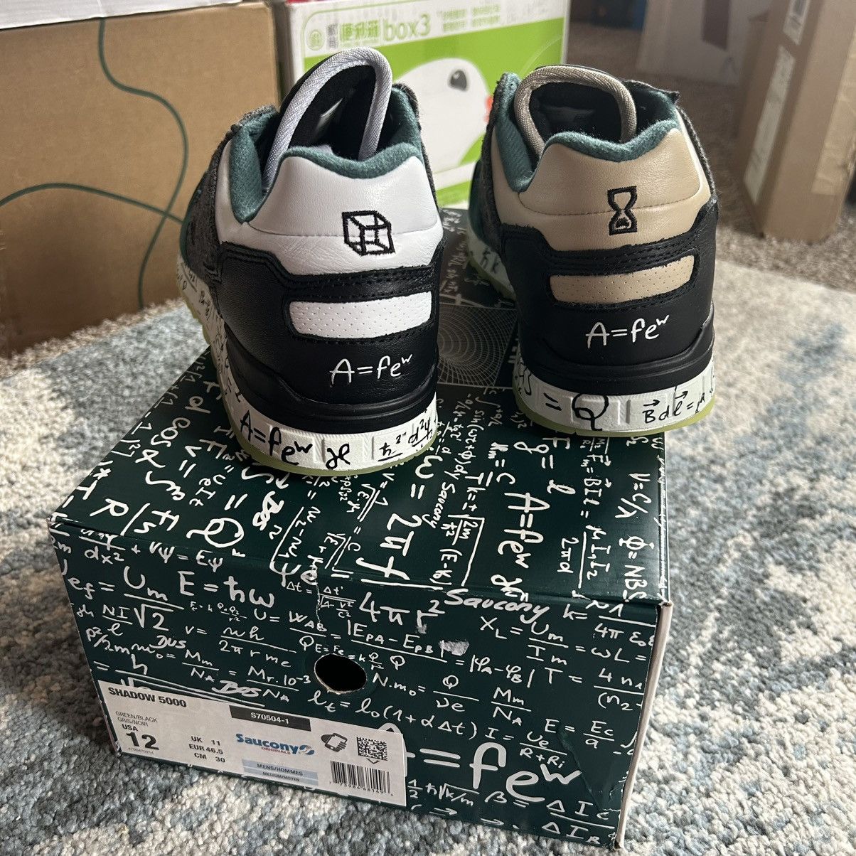 AFEW S70504-1 2020 AFEW STORE x SAUCONY SHADOW 5000 TiME & SPACE Size US 12 / EU 45 - 15 Thumbnail