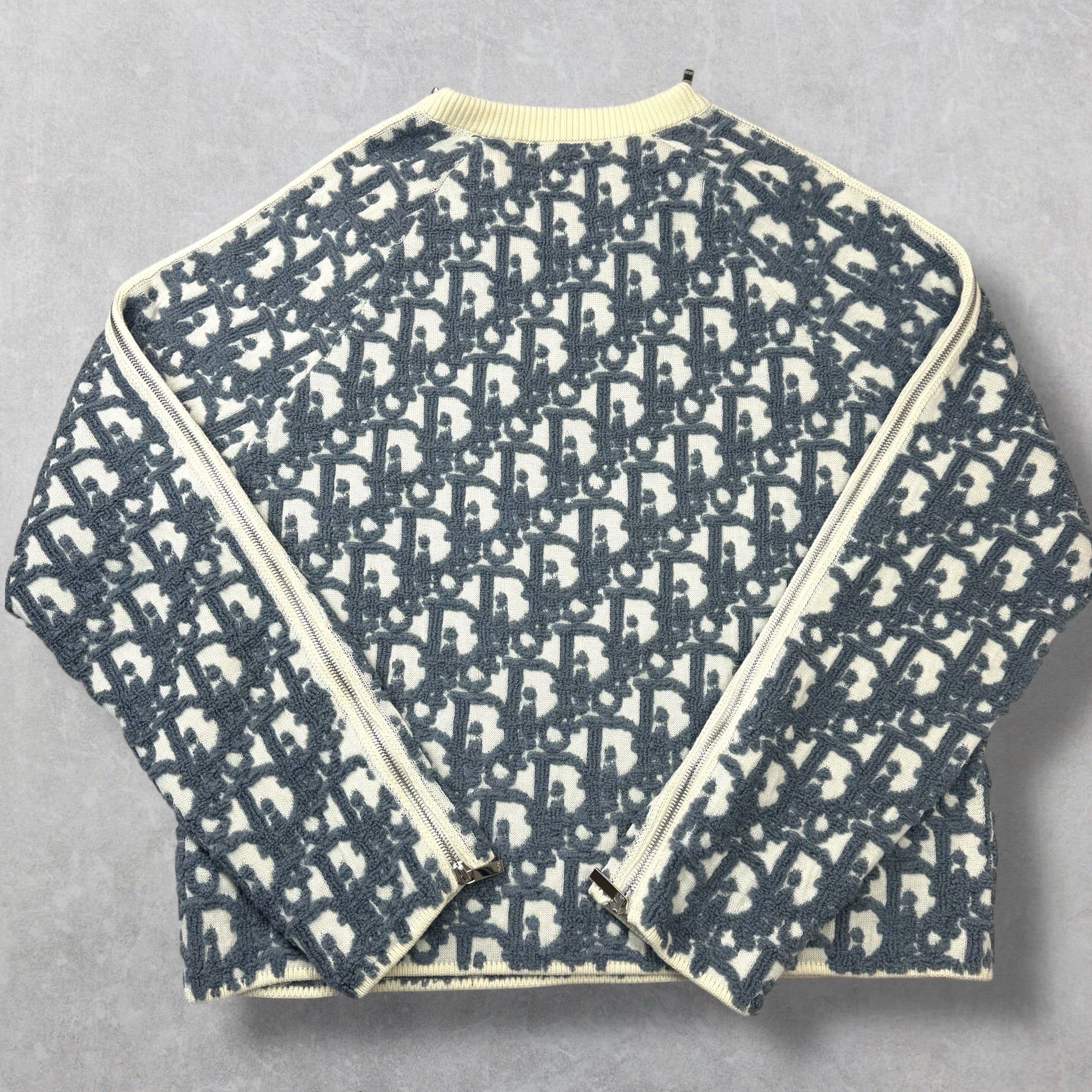 Dior Dior Oblique Zipper Sweater XXXL Size US XXL / EU 58 / 5 - 2 Thumbnail