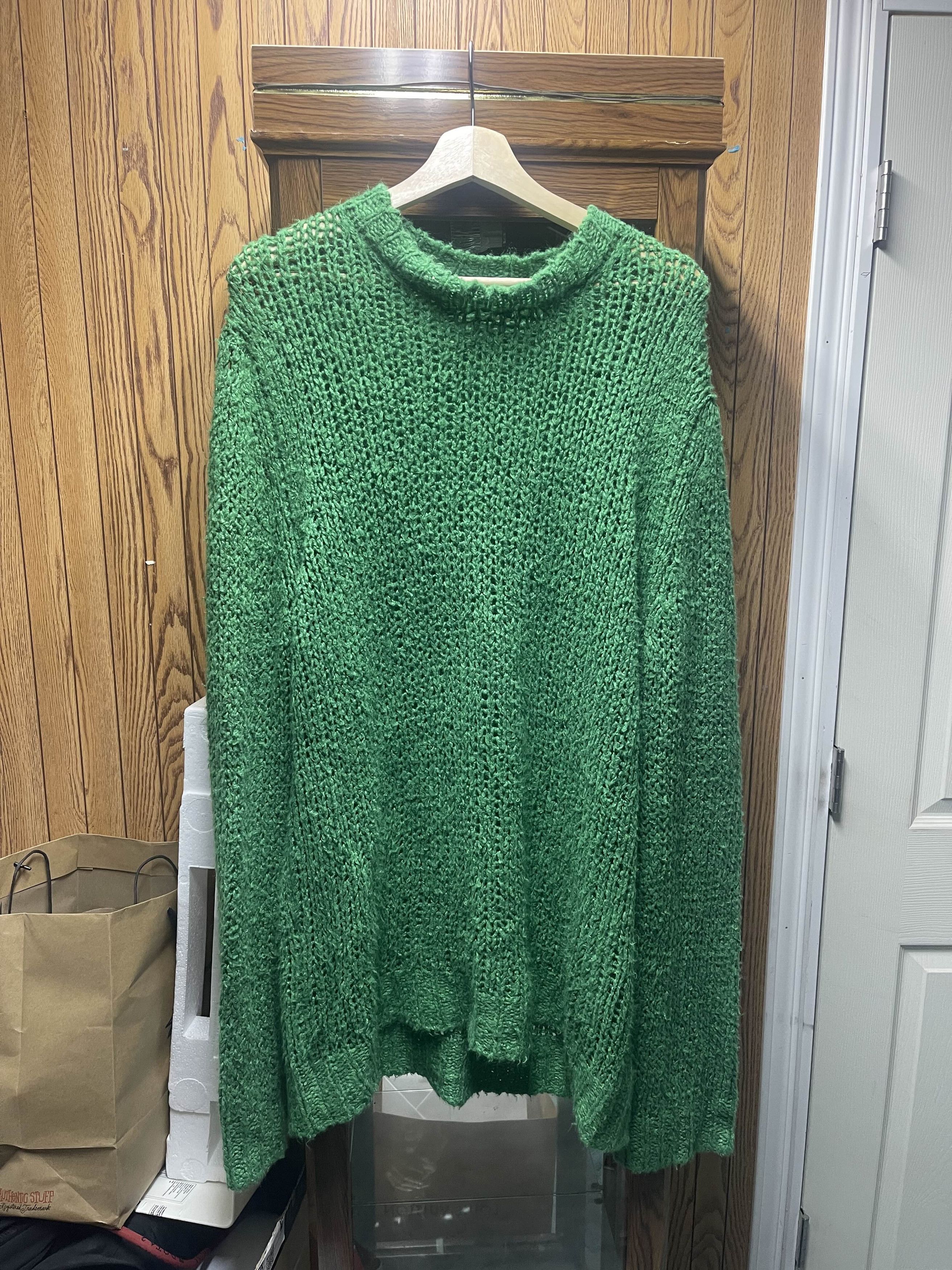 Jil Sander Jil Sander open knit sweater Size US L / EU 52-54 / 3 - 1 Thumbnail