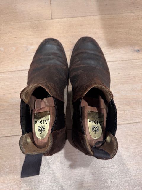 Crockett & Jones Chelsea 5 Dark Brown Rough-Out Suede Size US 9 / EU 42 - 6 Thumbnail
