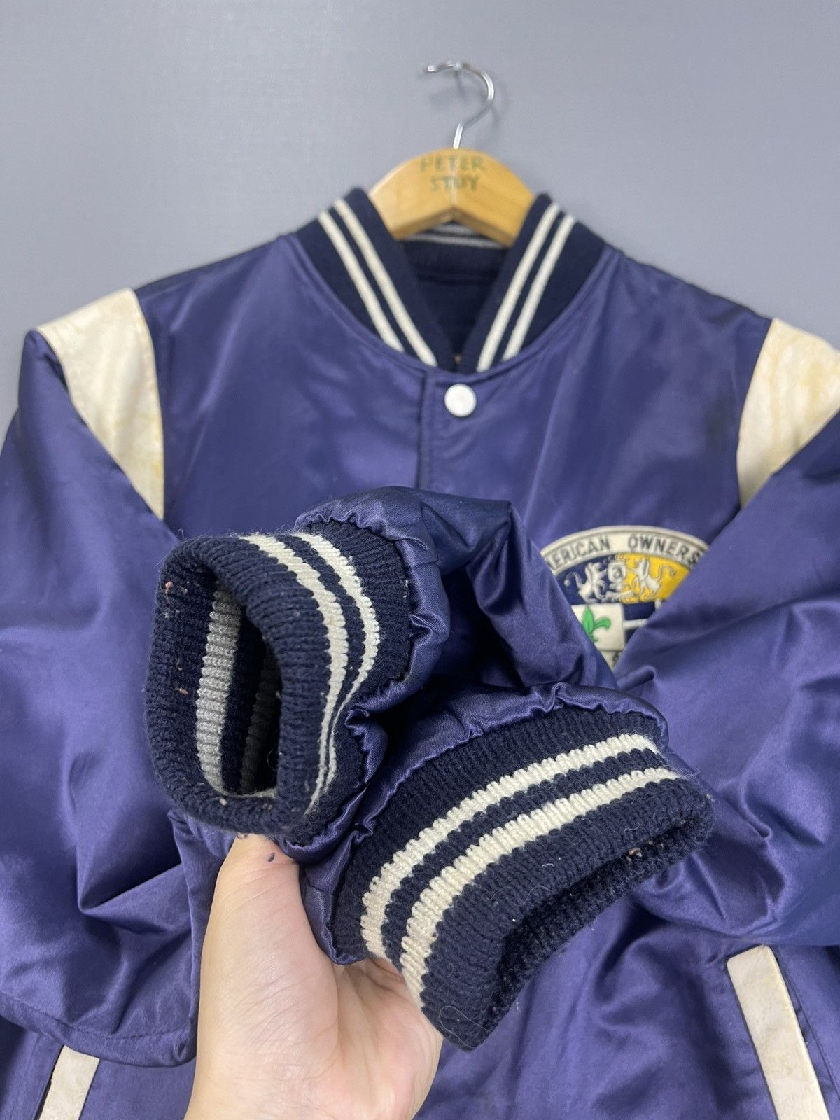 Vintage Vintage All American Owners Club Stadium Jacket Size US L / EU 52-54 / 3 - 10 Thumbnail