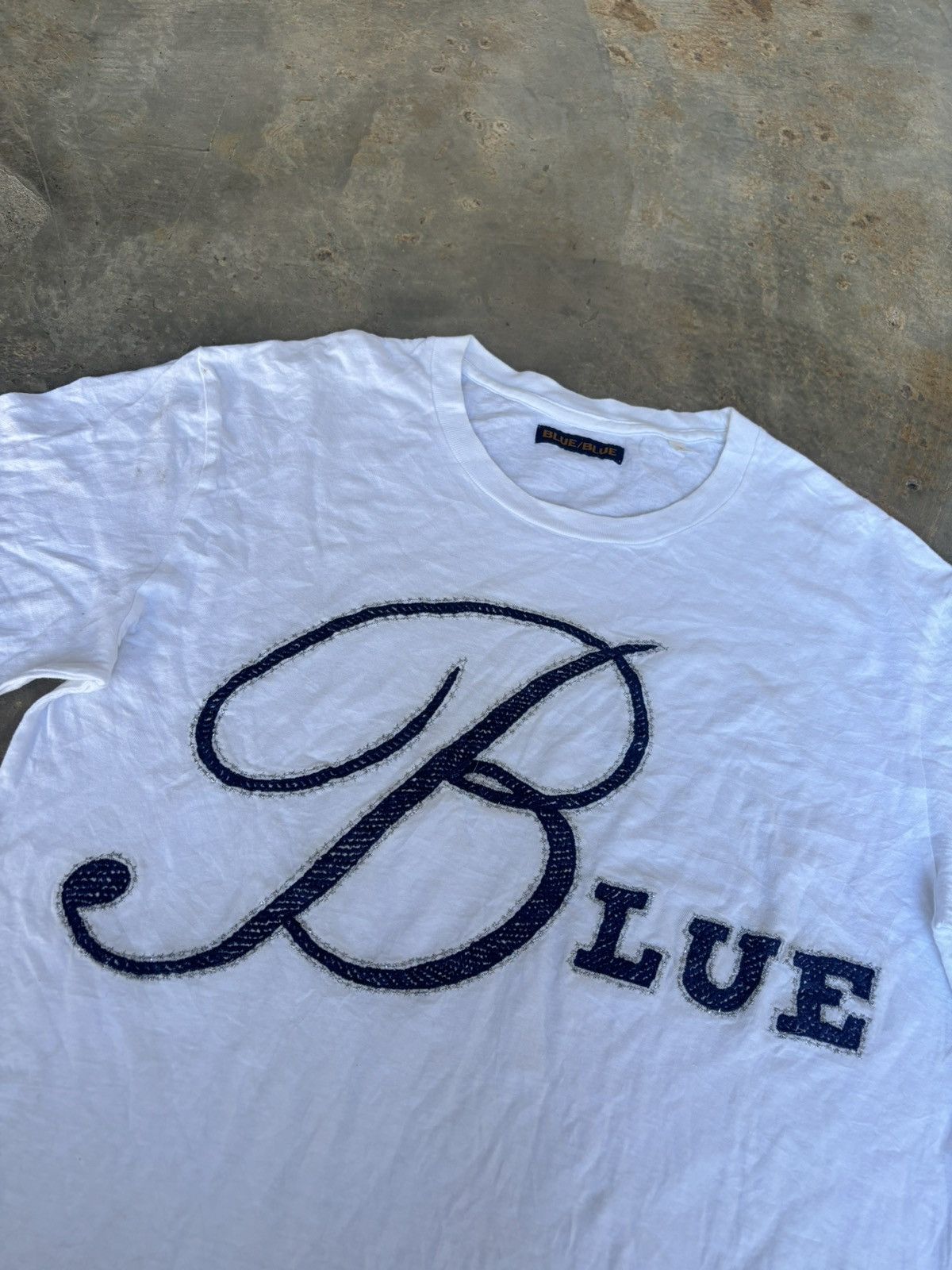 Blue Blue Japan Blue/Blue Japan Logo Tshirt Size US M / EU 48-50 / 2 - 2 Thumbnail