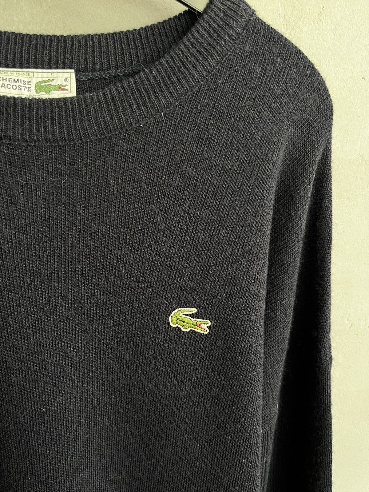 Lacoste × Vintage Lacoste knit sweater vintage France Size US L / EU 52-54 / 3 - 4 Thumbnail